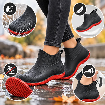 Women's Waterproof Slip-On Garden Shoes