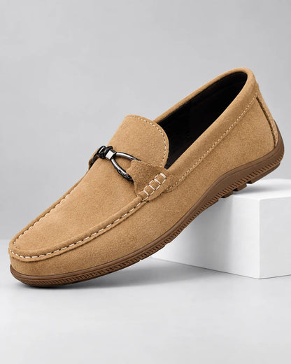 Men's Suede-Look Slip-On Loafers