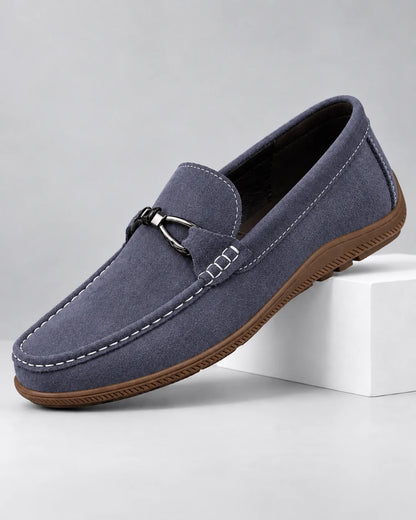 Men's Suede-Look Slip-On Loafers