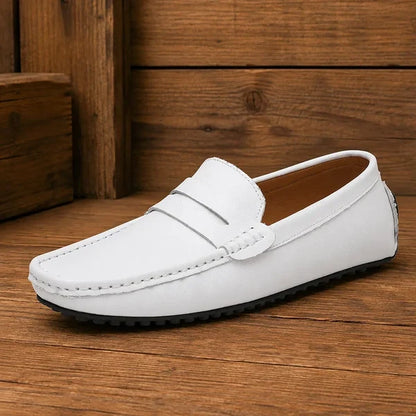 Men's Apron Toe Slip On Loafers