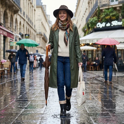 Women's Cosy Removable-Lining Rain Boots