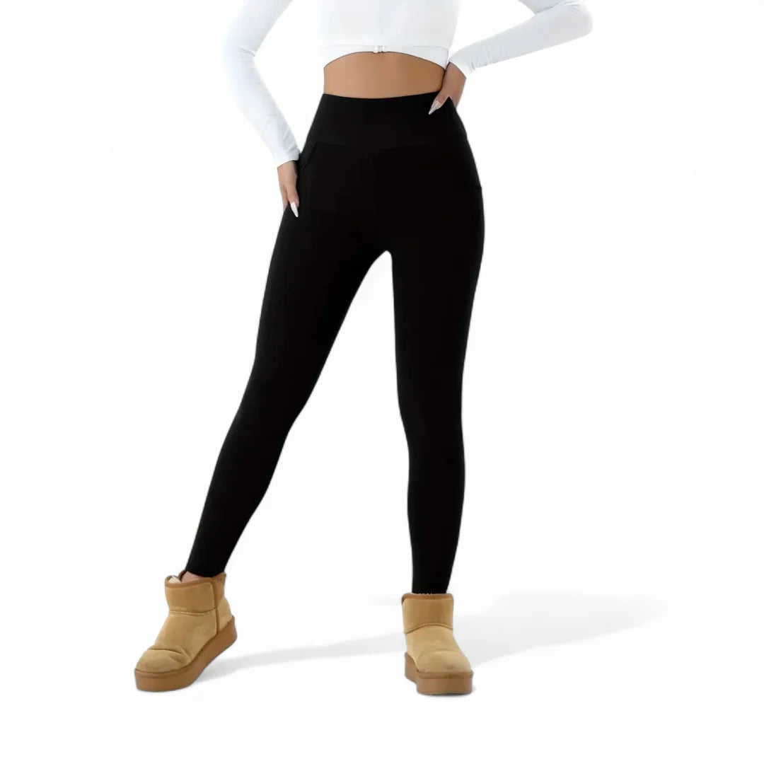 Women's Warm Fleece Lined Tights