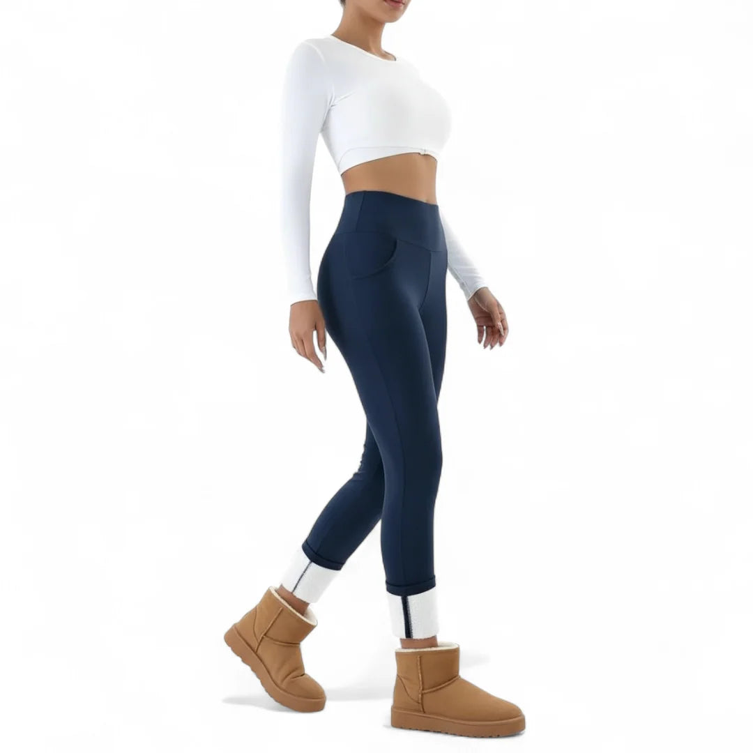 Women's Warm Fleece Lined Tights