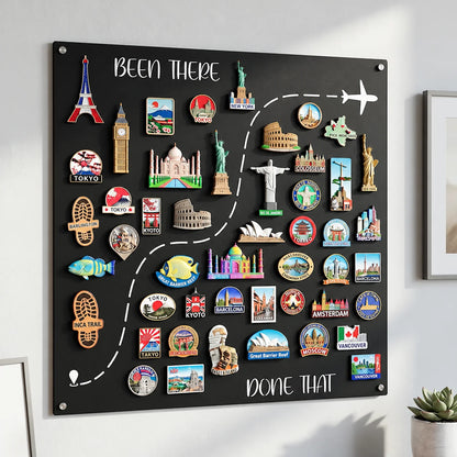 Travel Souvenir Magnet Display Board