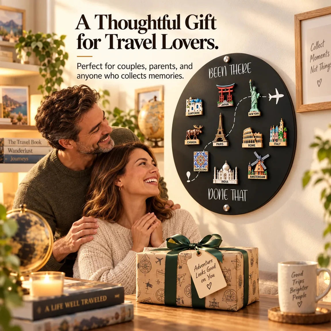 Travel Souvenir Magnet Display Board