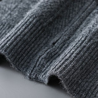 Men's Textured Full-Zip Knit Cardigan