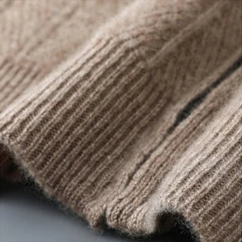 Men's Textured Full-Zip Knit Cardigan