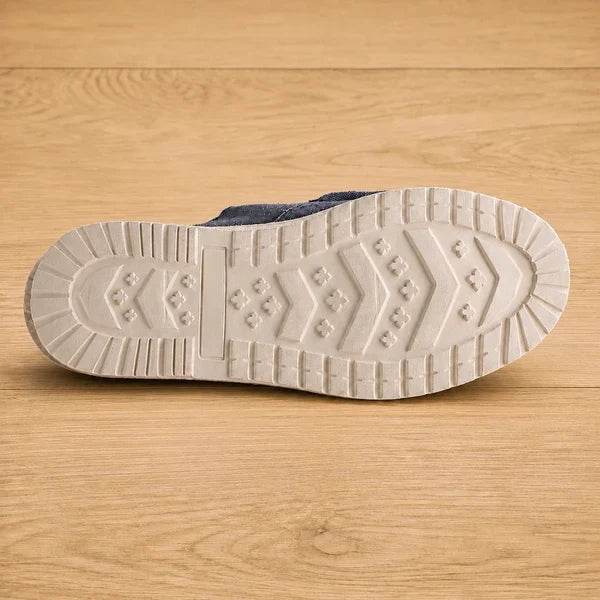 Men's Casual Slip On Canvas Mules
