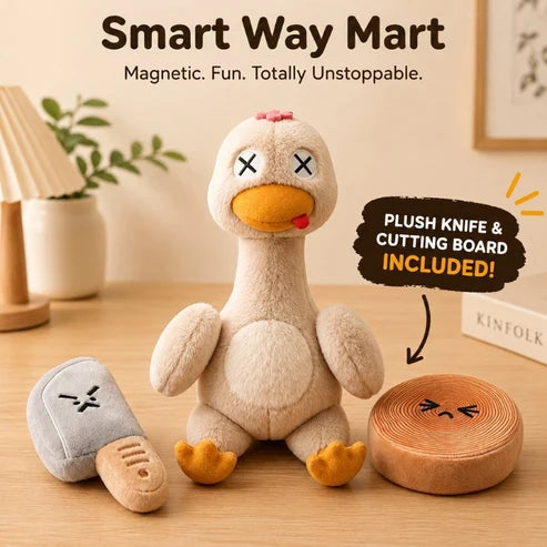 Poseable Magnetic Plush Duck