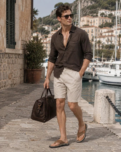 Men's Adjustable Strap Summer Sandals