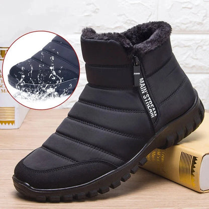 Men's Warm Waterproof Winter Boots