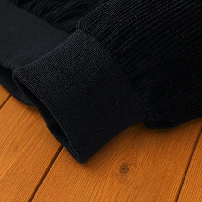 Men's Textured Zip-Up Casual Jacket
