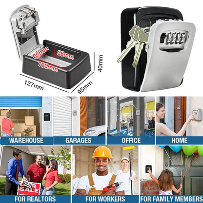 Wall Mounted Combination Key Safe