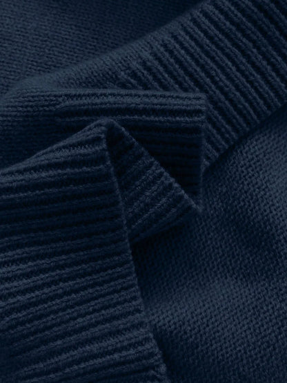 Women's Lace Collar V-Neck Jumper