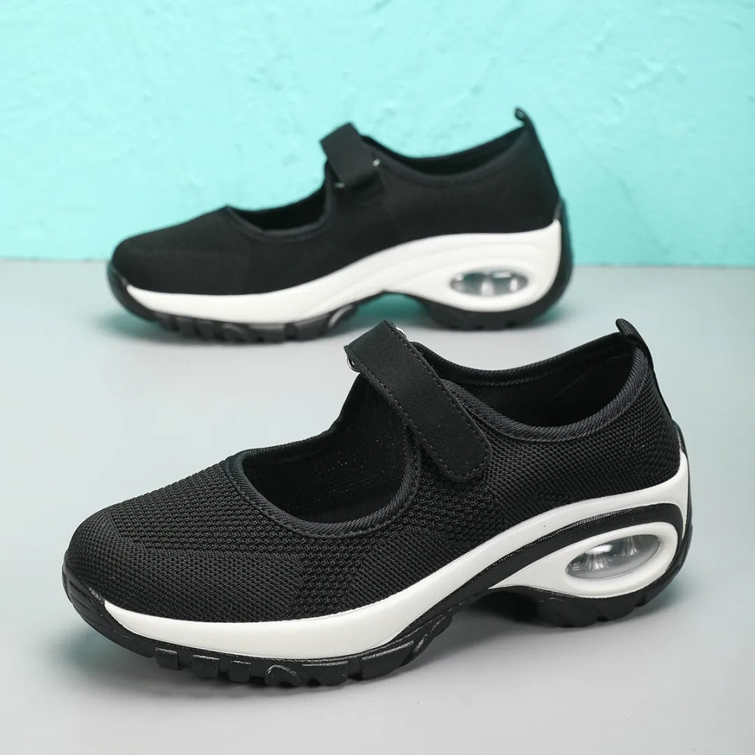 Women's Air-Cushioned Mary Jane Walking Shoes