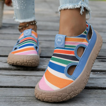 Women's Lightweight Wedge Slip-On Shoes