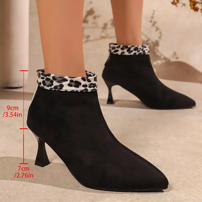 Women's Pointed Toe Stiletto Ankle Boots