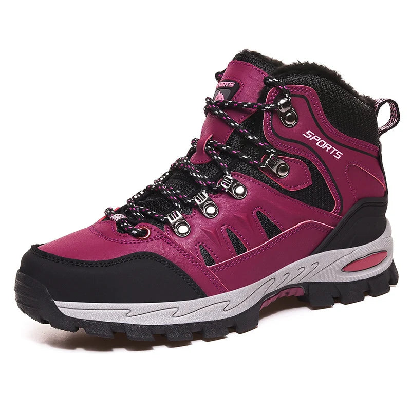 Warm-Lined Outdoor Hiking Boots