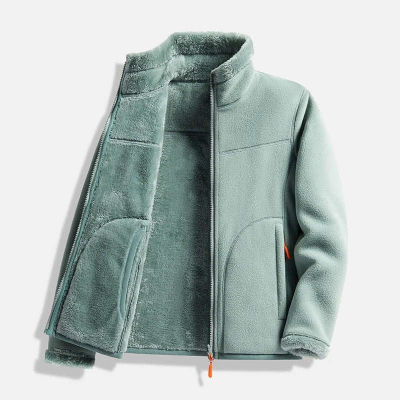 Women's Double-Layer Fleece Zip Jacket