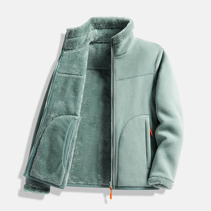 Women's Double-Layer Fleece Zip Jacket