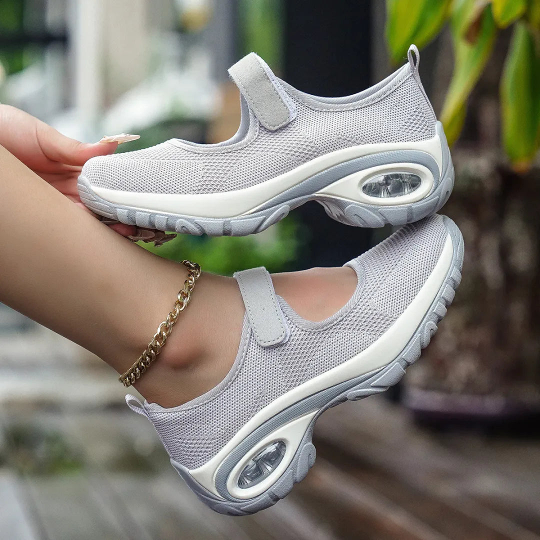 Women's Air-Cushioned Mary Jane Walking Shoes