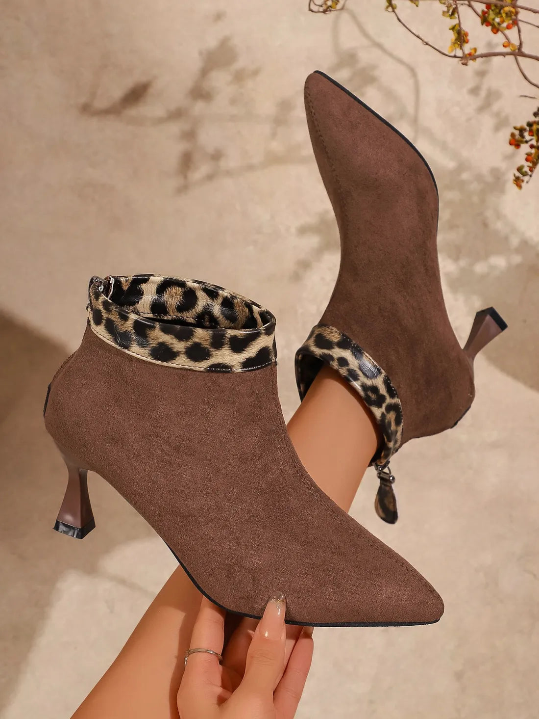 Women's Pointed Toe Stiletto Ankle Boots
