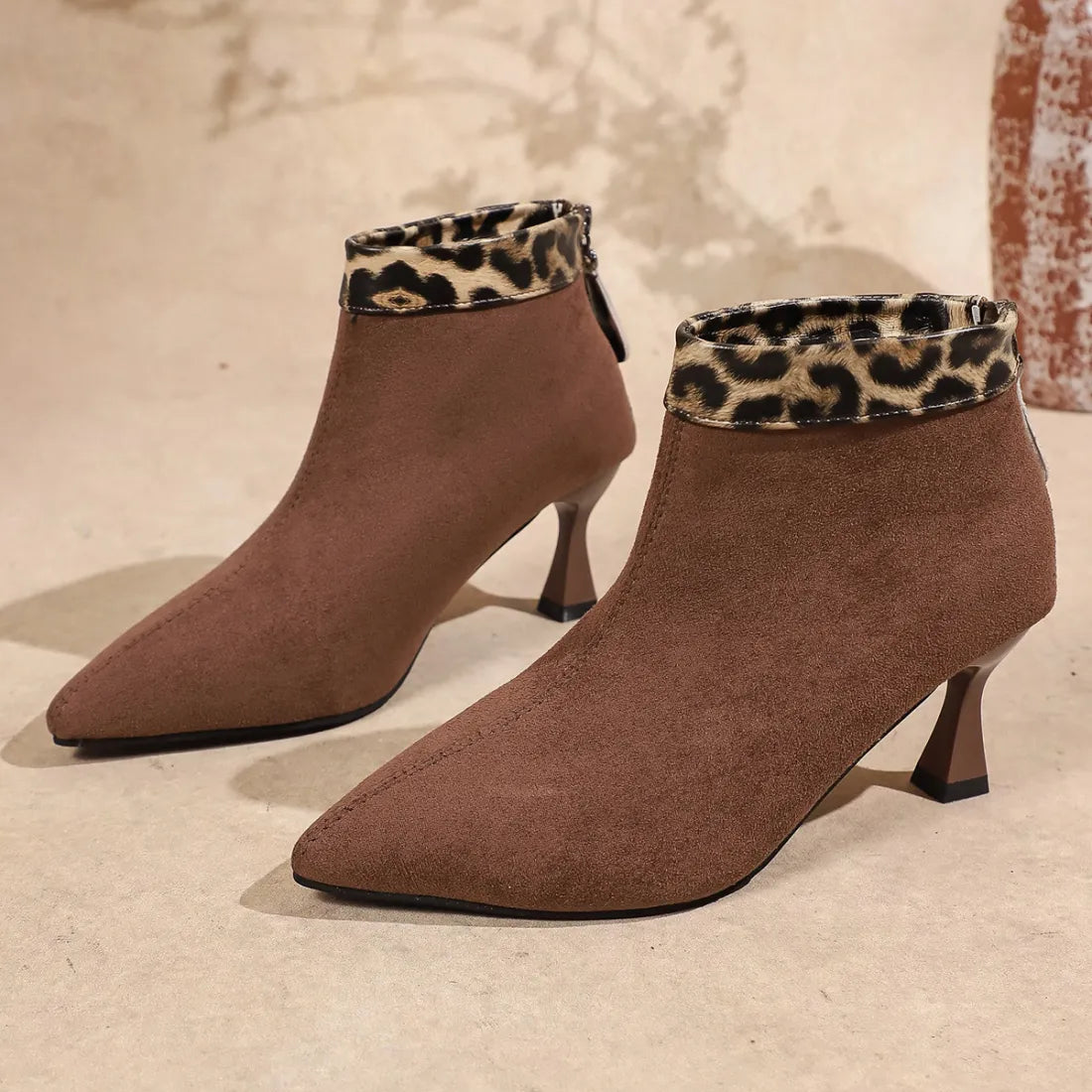 Women's Pointed Toe Stiletto Ankle Boots