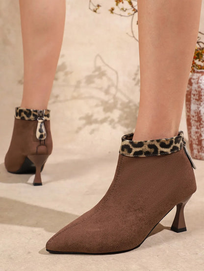 Women's Pointed Toe Stiletto Ankle Boots