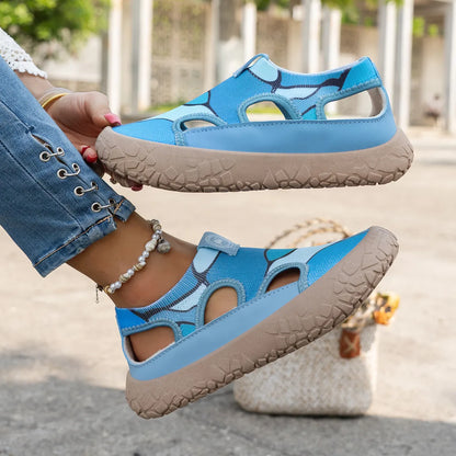Women's Lightweight Wedge Slip-On Shoes
