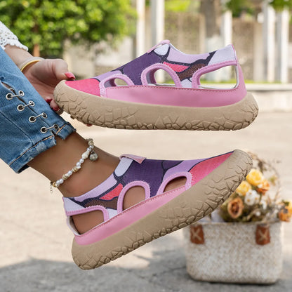 Women's Lightweight Wedge Slip-On Shoes