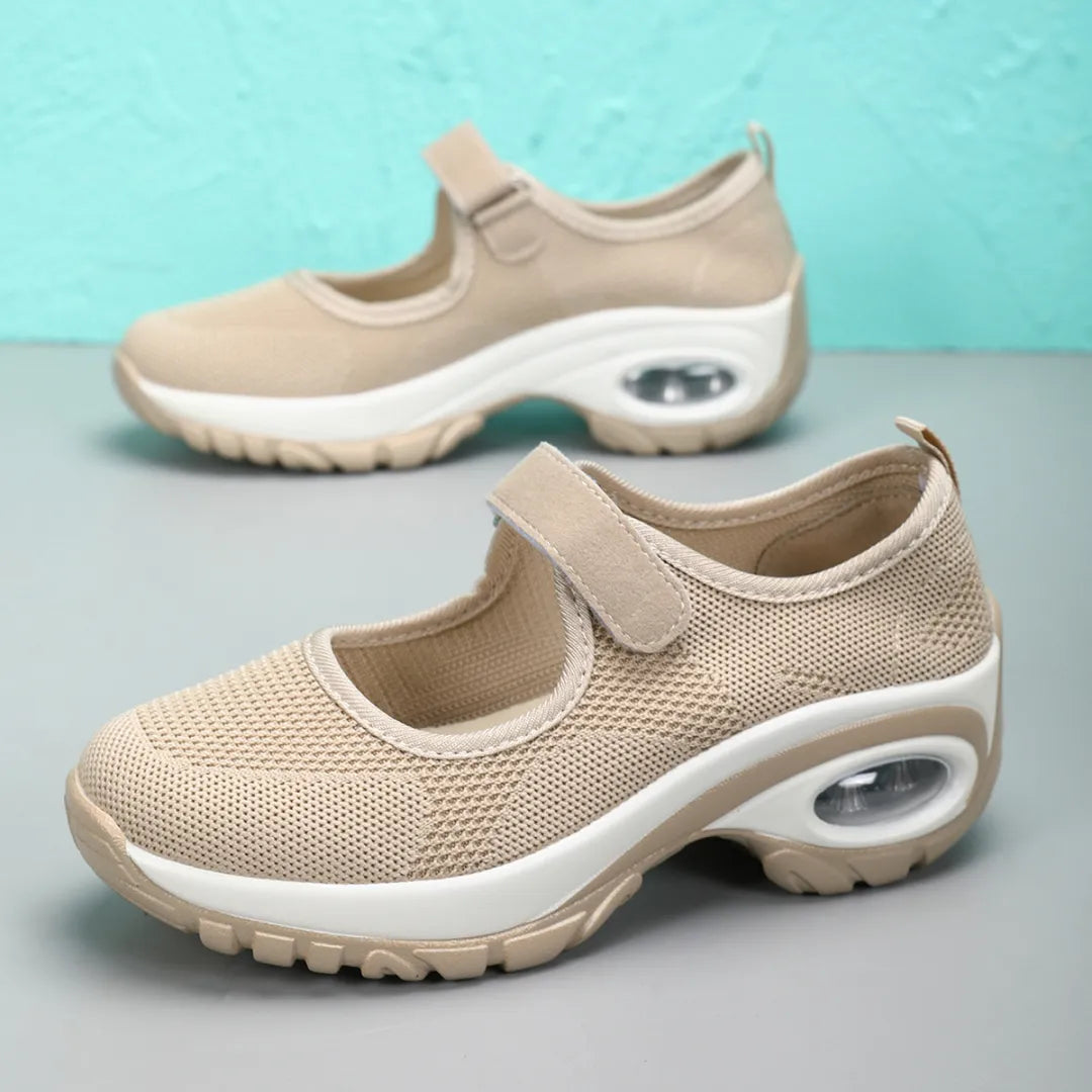 Women's Air-Cushioned Mary Jane Walking Shoes