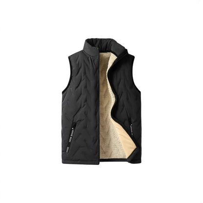 Men's Sherpa-Lined Quilted Gilet
