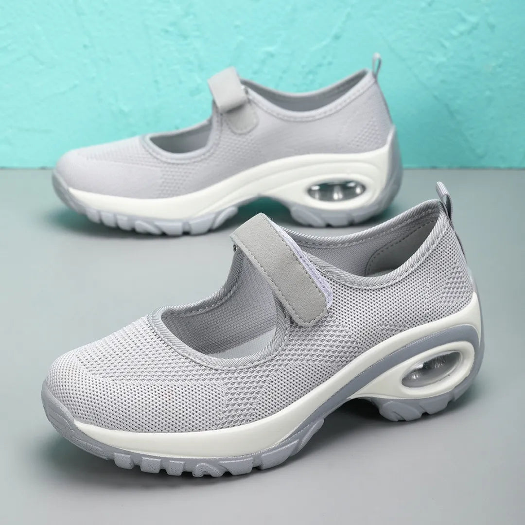 Women's Air-Cushioned Mary Jane Walking Shoes