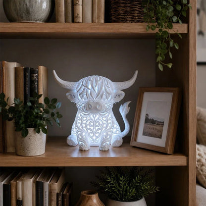 Decorative Highland Cow Night Light