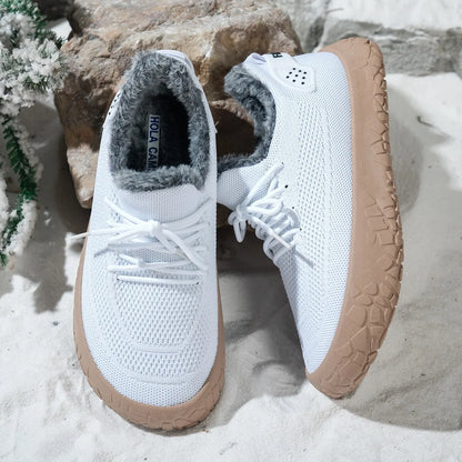 Women's Cosy Knit Fleece-Lined Trainers