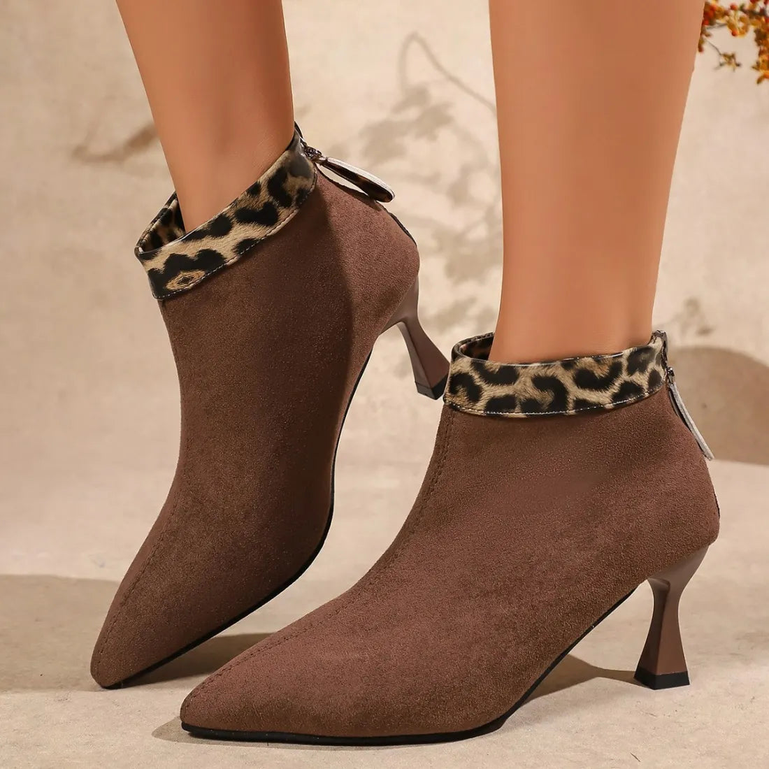 Women's Pointed Toe Stiletto Ankle Boots