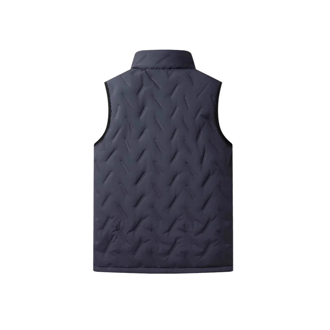 Men's Sherpa-Lined Quilted Gilet