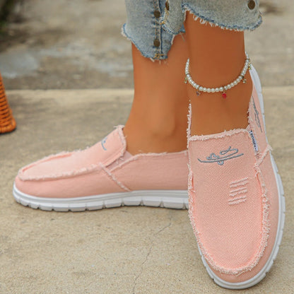Women's Casual Canvas Slip-On Shoes