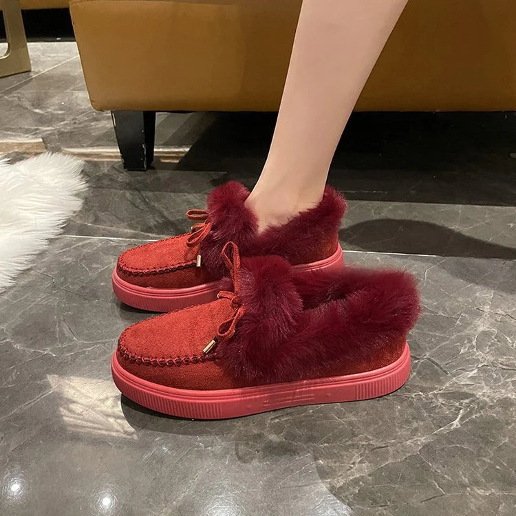 Women's Chunky Lace-Up Platform Trainers