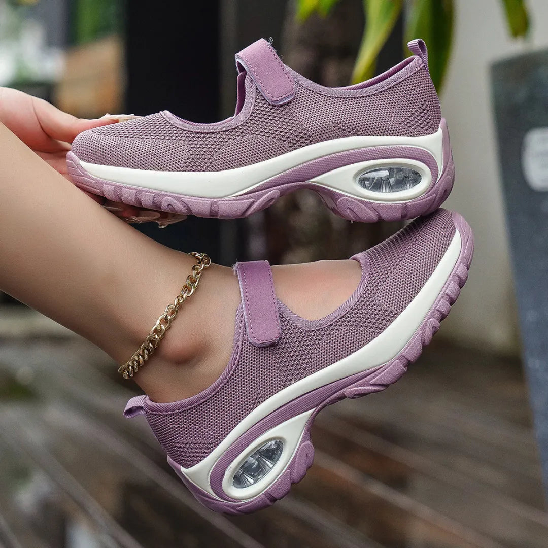 Women's Air-Cushioned Mary Jane Walking Shoes