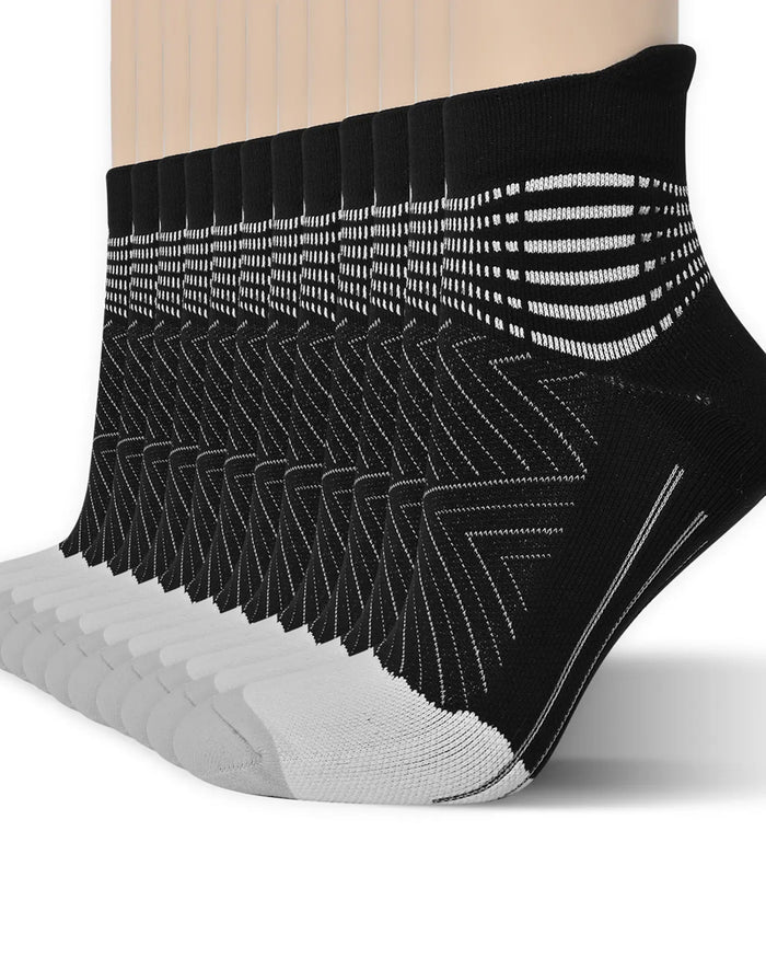 6 Pack Ankle Support Socks