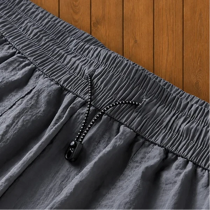 Men's Textured Drawstring Jogger Trousers