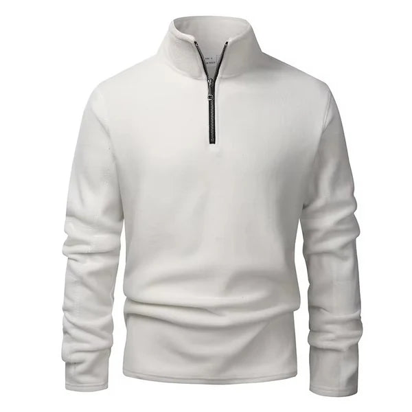 Men's Soft Fleece Quarter-Zip Pullover