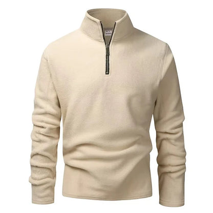 Men's Soft Fleece Quarter-Zip Pullover