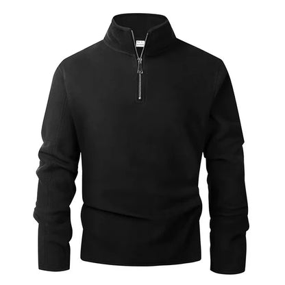 Men's Soft Fleece Quarter-Zip Pullover