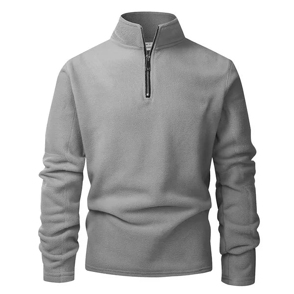 Men's Soft Fleece Quarter-Zip Pullover