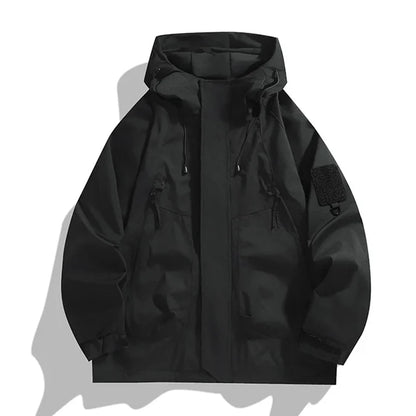 Outdoor Hooded Zip-Up Jacket