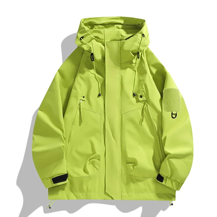 Outdoor Hooded Zip-Up Jacket