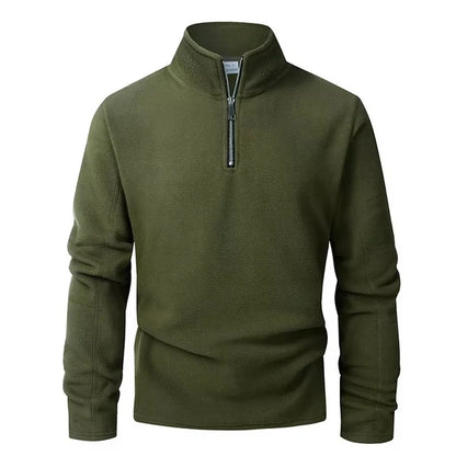 Men's Soft Fleece Quarter-Zip Pullover