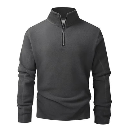 Men's Soft Fleece Quarter-Zip Pullover
